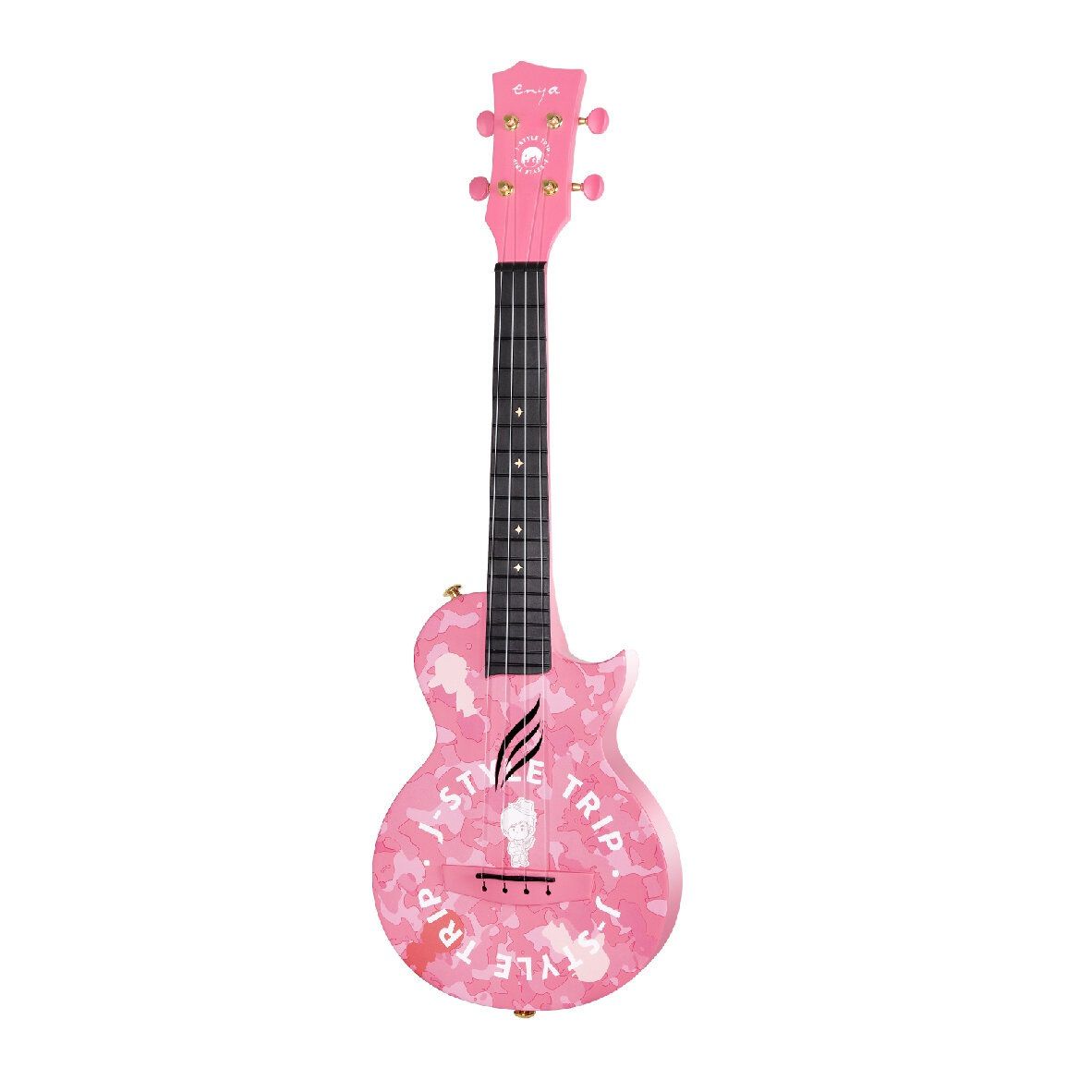 Đàn Ukulele Concert Enya Nova U - Jay Chou Pink, Limited Edition - Việt Music