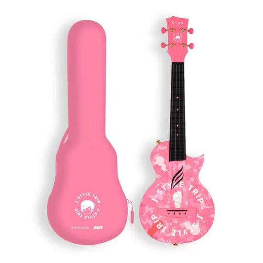 Đàn Ukulele Concert Enya Nova U - Jay Chou Pink, Limited Edition - Việt Music