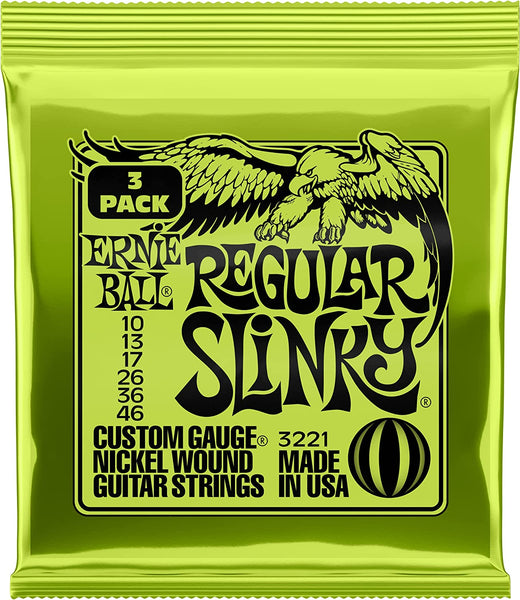 Ernie Ball Regular Slinky Nickel Wound Electric Guitar