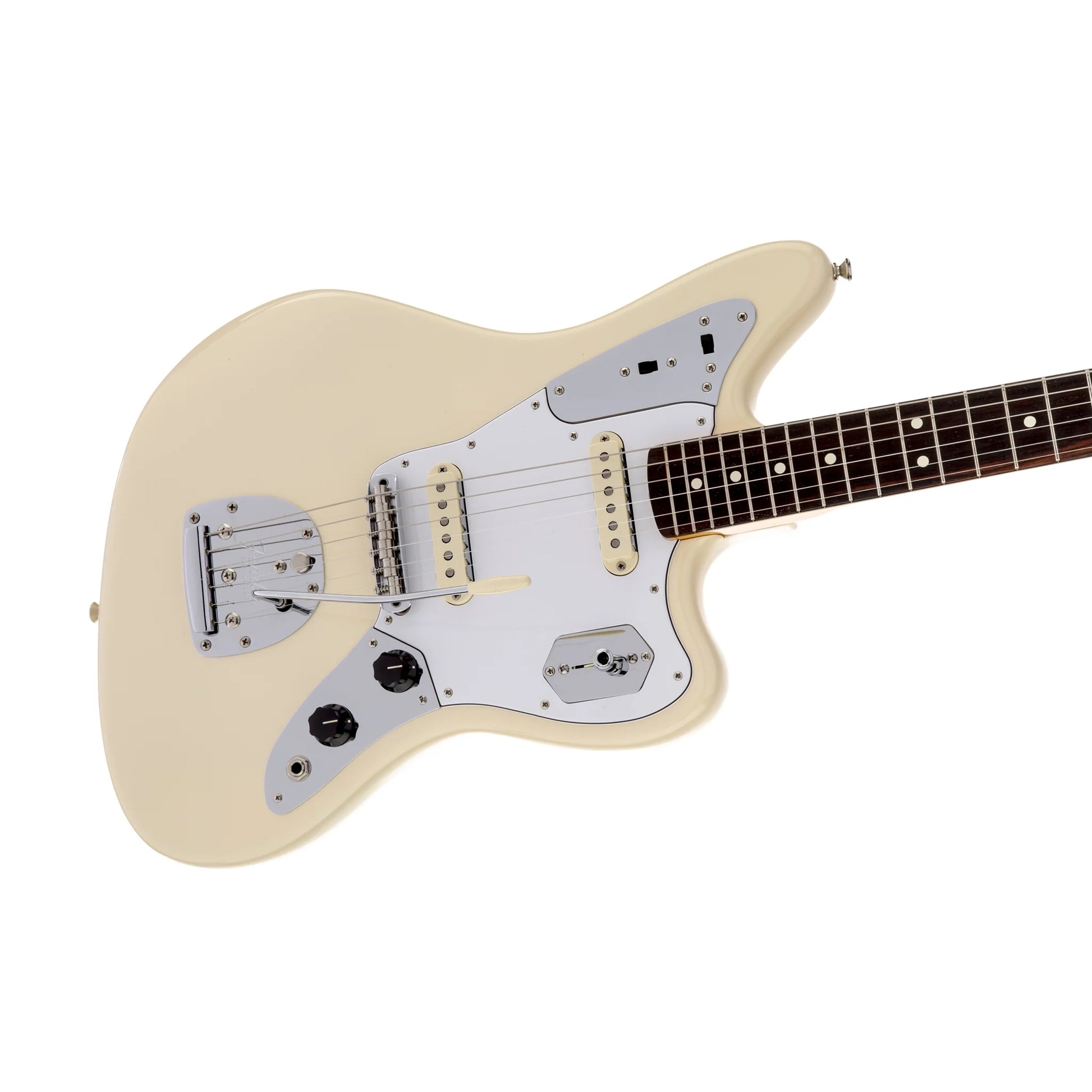 Đàn Guitar Điện Fender Artist Johnny Marr Jaguar SS, Rosewood Fingerboard, Olympic White - Việt Music