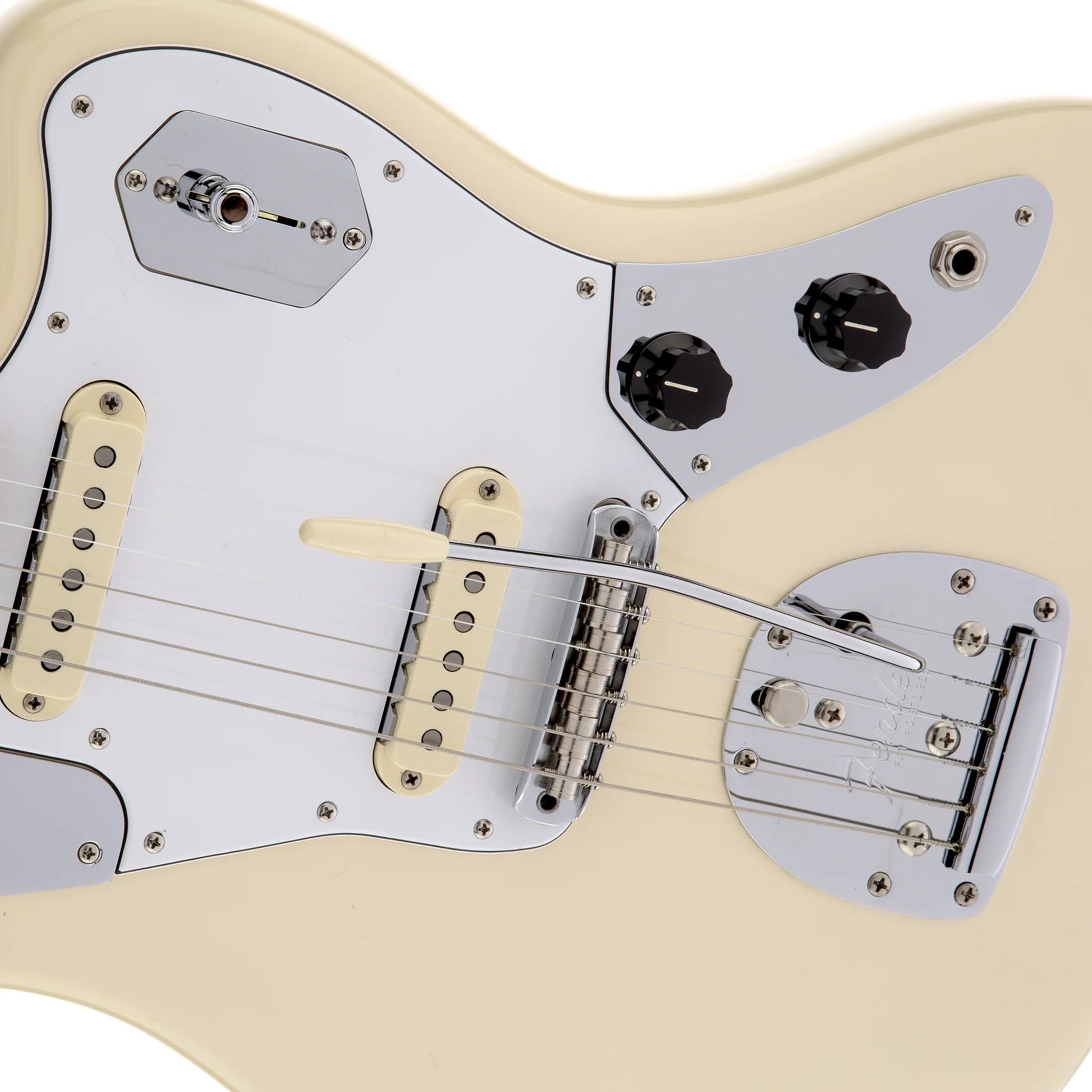 Đàn Guitar Điện Fender Artist Johnny Marr Jaguar SS, Rosewood Fingerboard, Olympic White - Việt Music