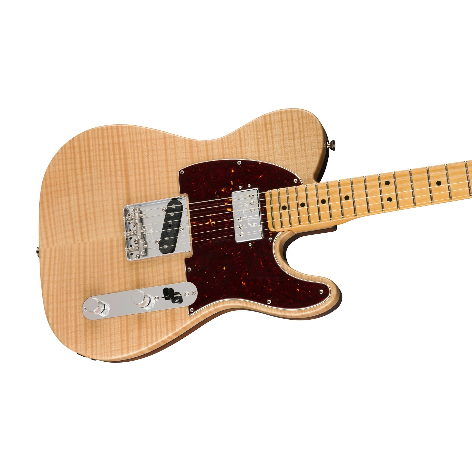 Đàn Guitar Điện Fender Rarities Flame Maple Top Chambered Telecaster HS, Maple Fingerboard, Natural - Việt Music