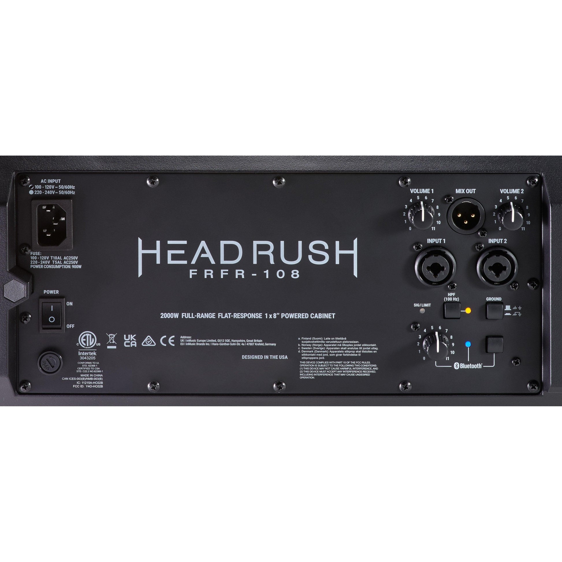 Amplifier HeadRush FRFR-108 MKII, Cabinet 2000W - Việt Music