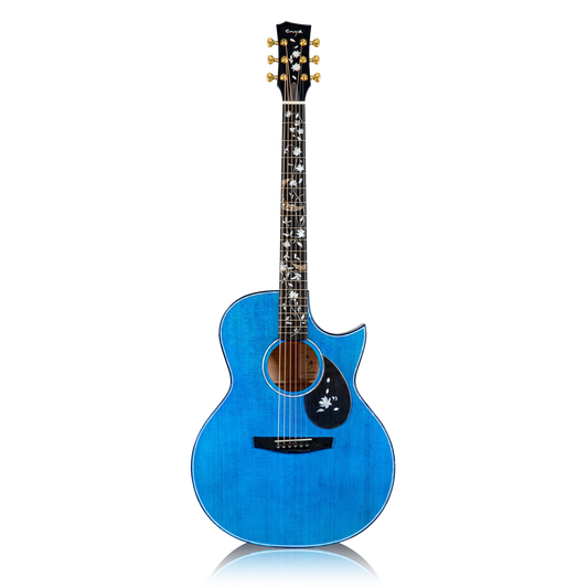 Đàn Guitar Acoustic Enya EA Flowers Ocean Standard - Việt Music