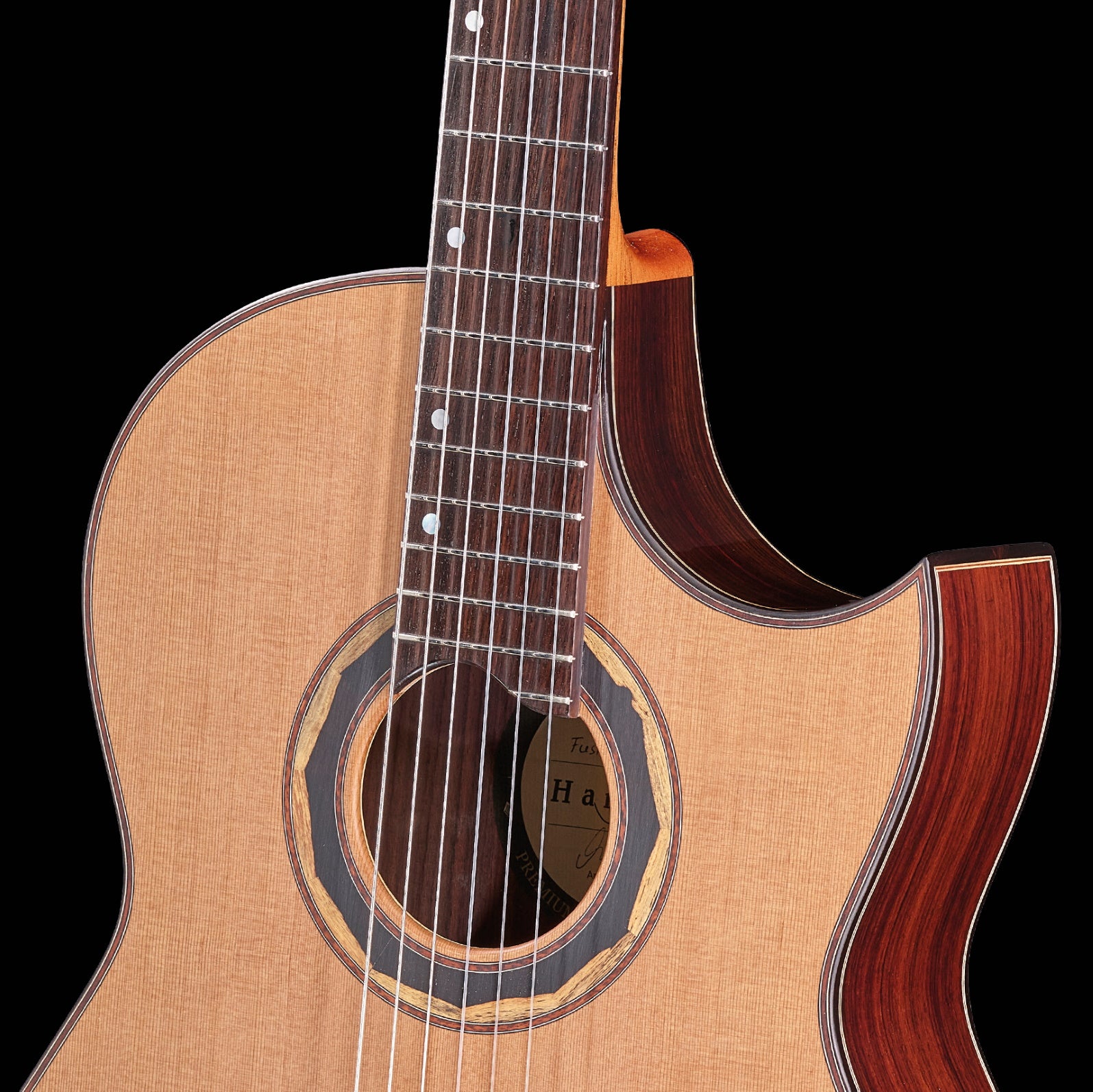 Đàn Guitar Classic Hanika Fusion PC Cedar - Việt Music