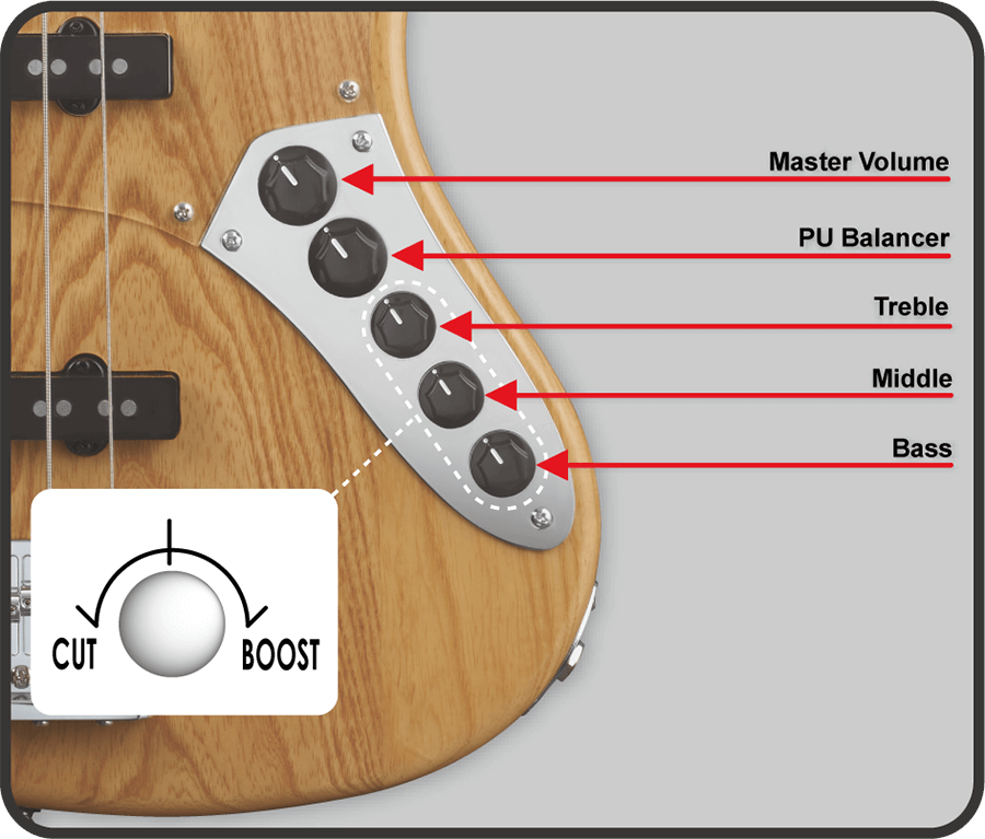 Đàn Guitar Bass GrassRoots G-AMAZE SS, Maple Fingerboard - 4 Strings