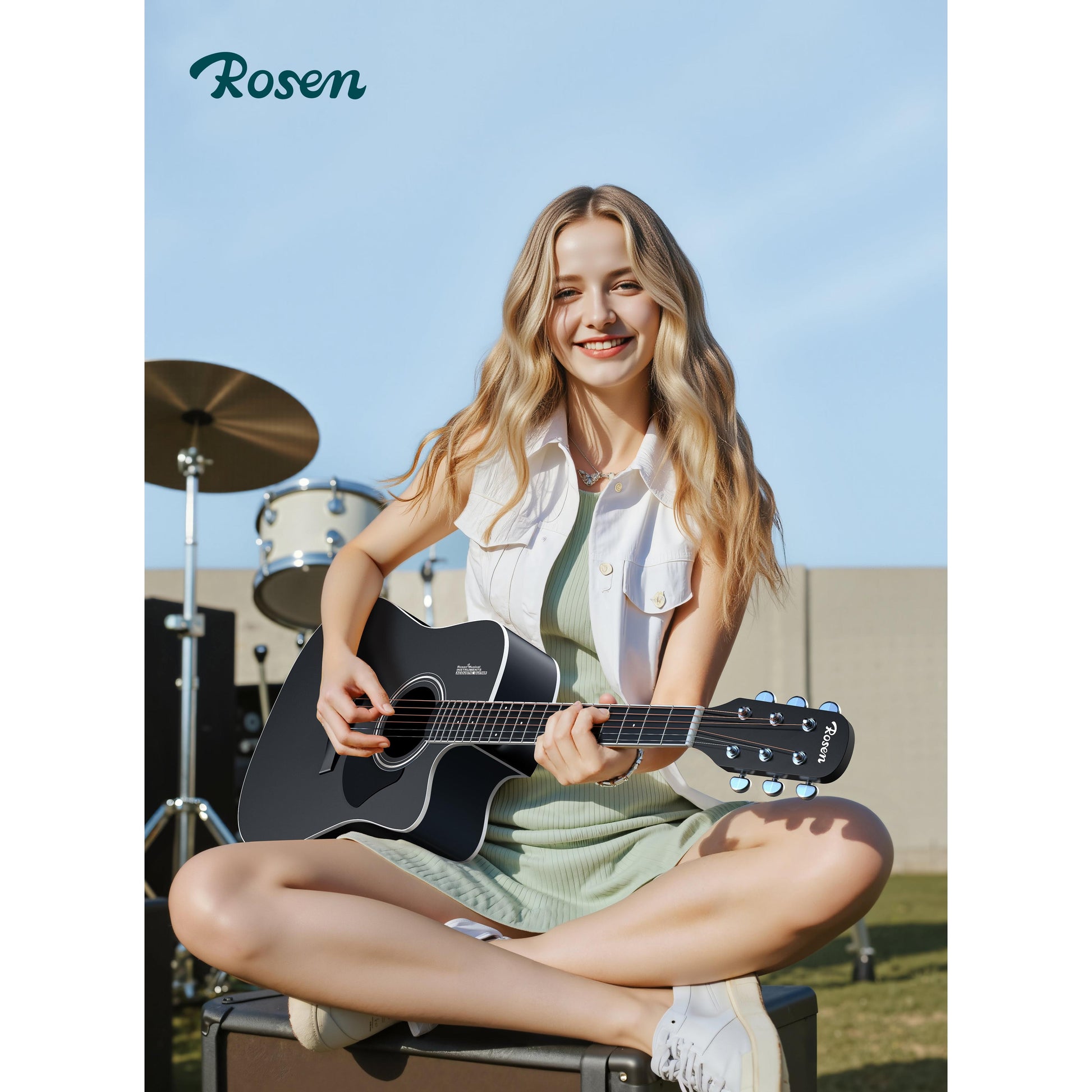 Đàn Guitar Acoustic Rosen G11D (2025) - Việt Music