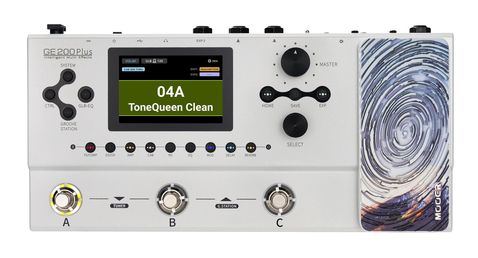 Pedal Guitar Mooer GE200 Plus Multi-FX Processor - Việt Music