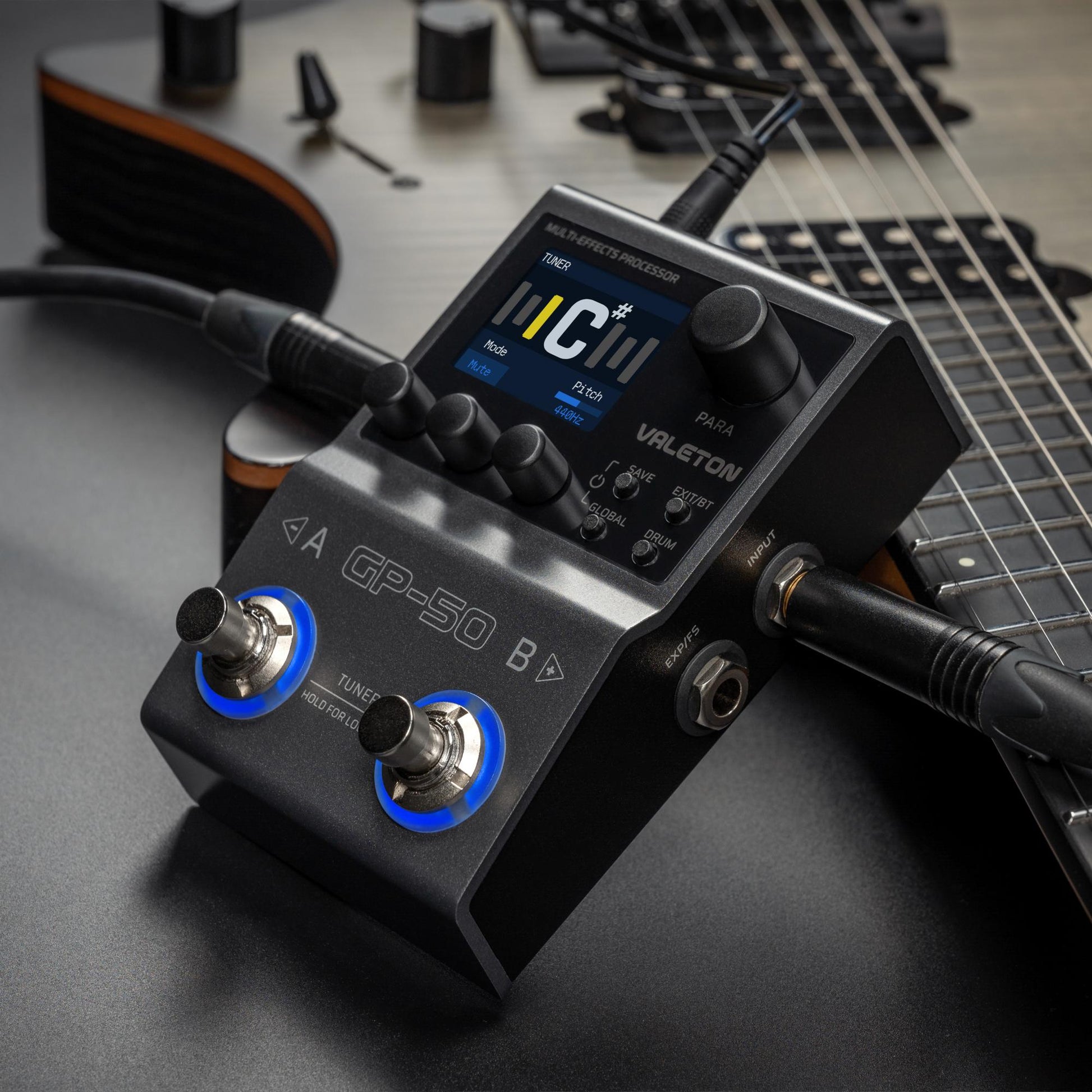 Pedal Guitar Valeton GP-50 Multi-FX, Amp & IR Loader Mini. - Việt Music