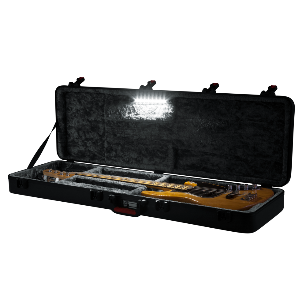 Hộp Đàn Guitar Bass Gator TSA ATA Molded Bass Guitar Case with LED Light - Việt Music