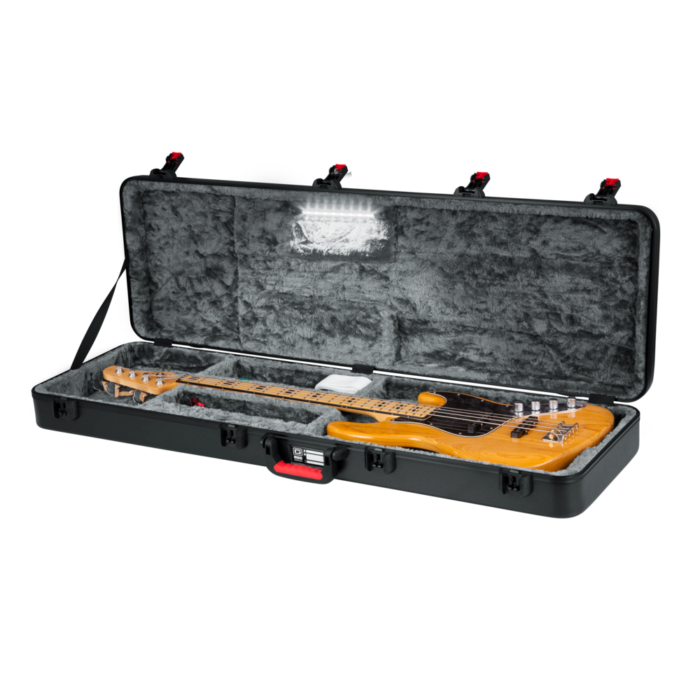 Hộp Đàn Guitar Bass Gator TSA ATA Molded Bass Guitar Case with LED Light - Việt Music