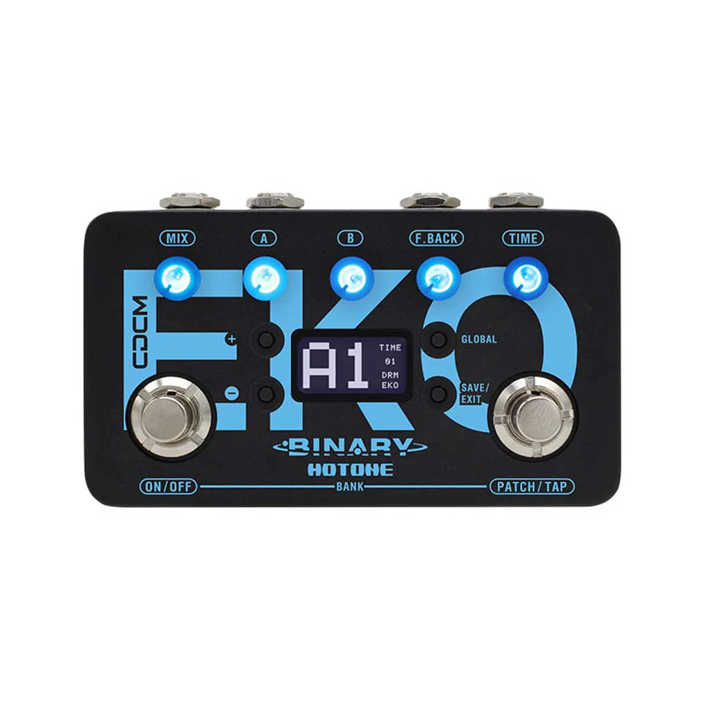 Pedal Guitar Hotone Binary Eko Delay