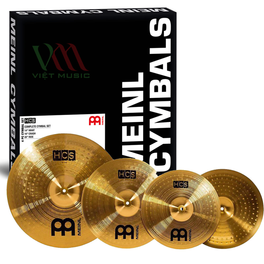 Bộ Cymbal Meinl HCS Complete Cymbal Set - HCS141620