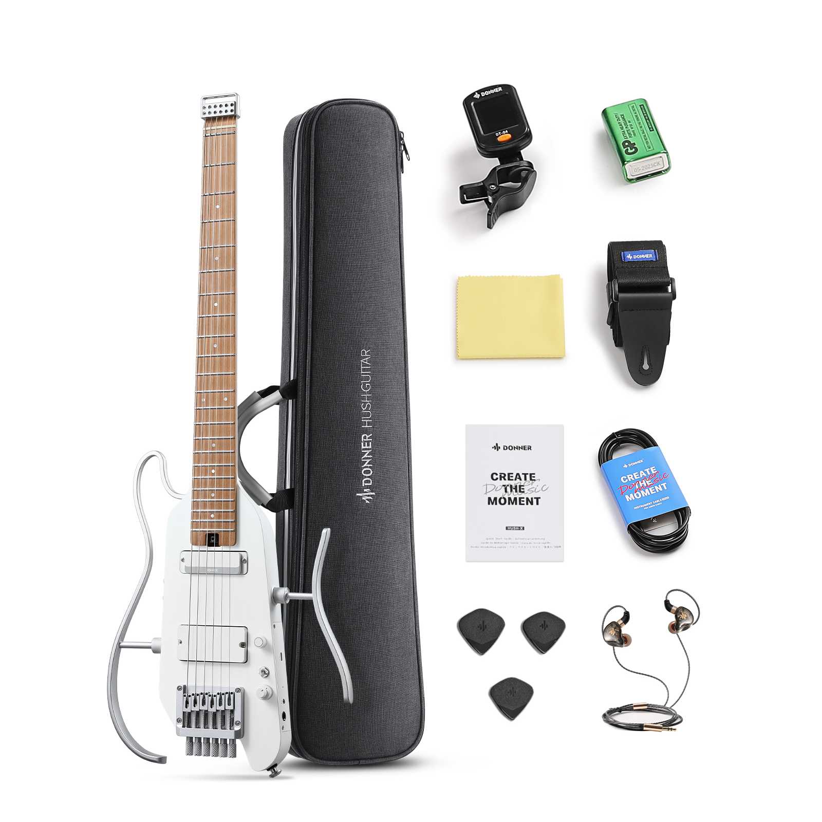 Đàn Guitar Điện Donner HUSH-X Pro - Việt Music