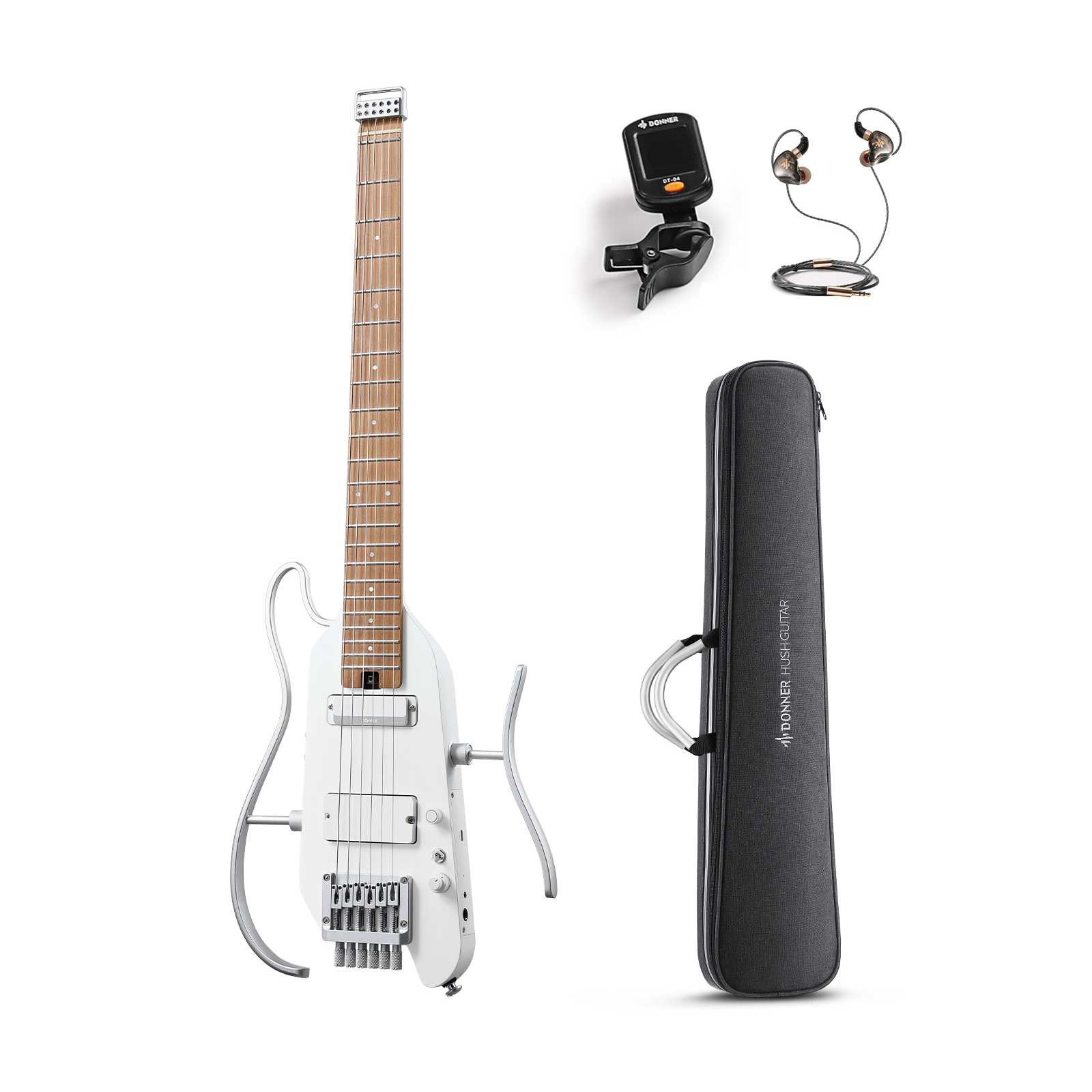 Đàn Guitar Điện Donner HUSH-X Pro - Việt Music