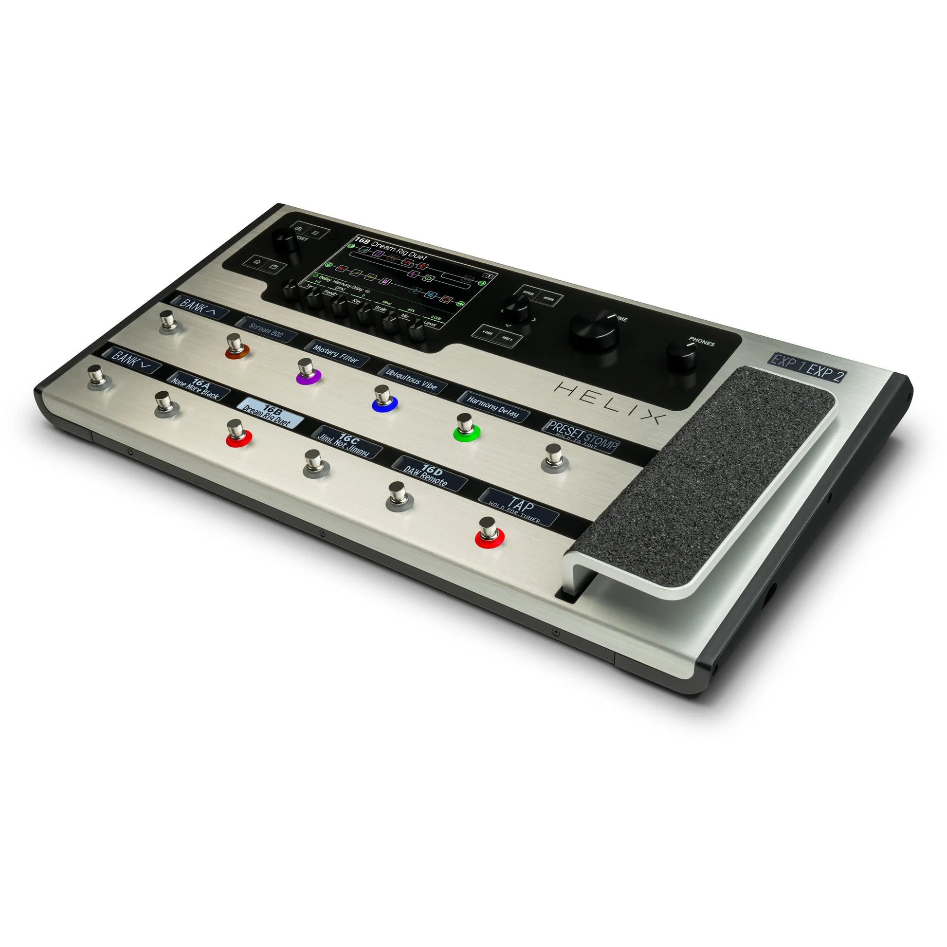 Pedal Guitar Line 6 Helix Multi-effects Floor Processor - Limited Edition Platinum - Việt Music