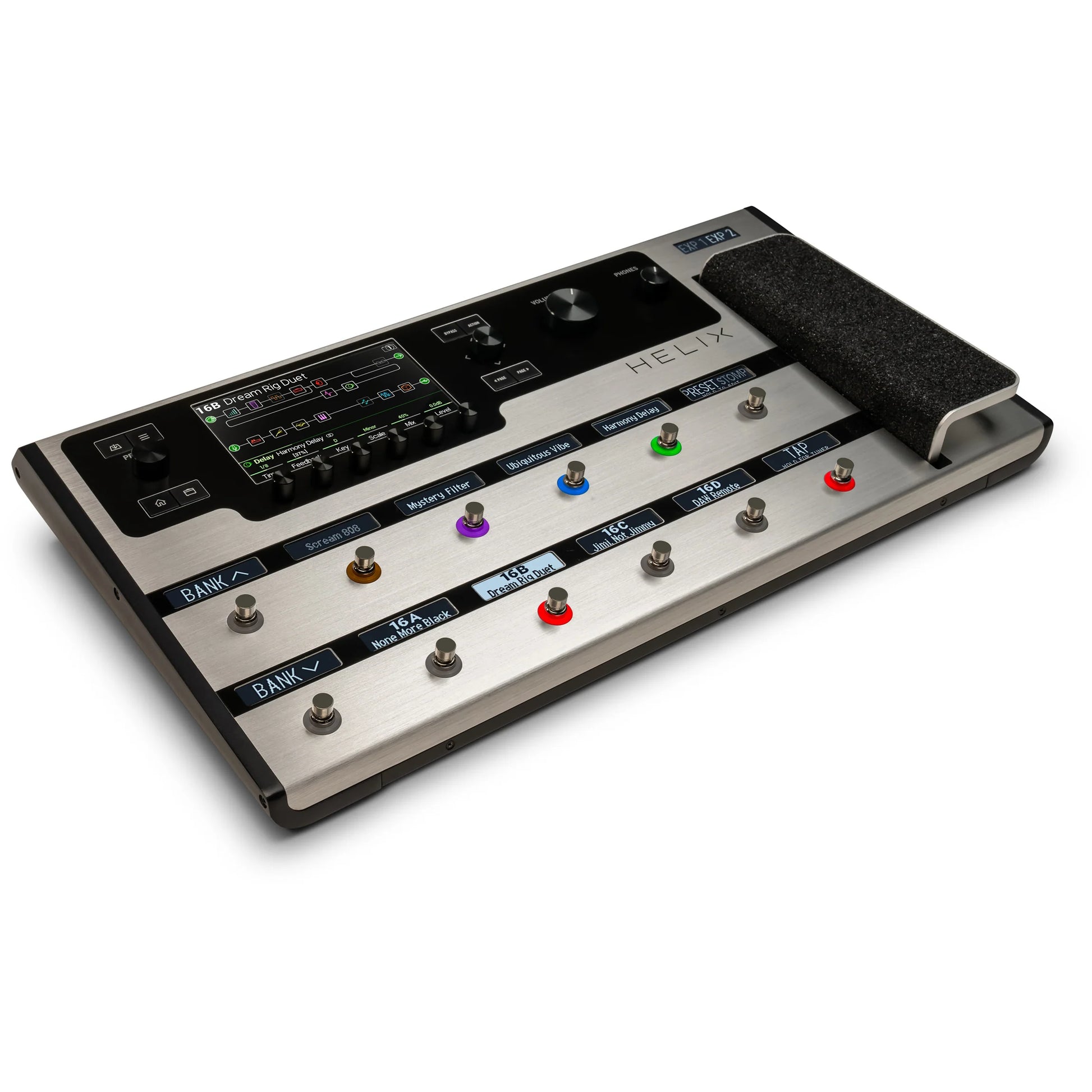 Pedal Guitar Line 6 Helix Multi-effects Floor Processor - Limited Edition Platinum - Việt Music