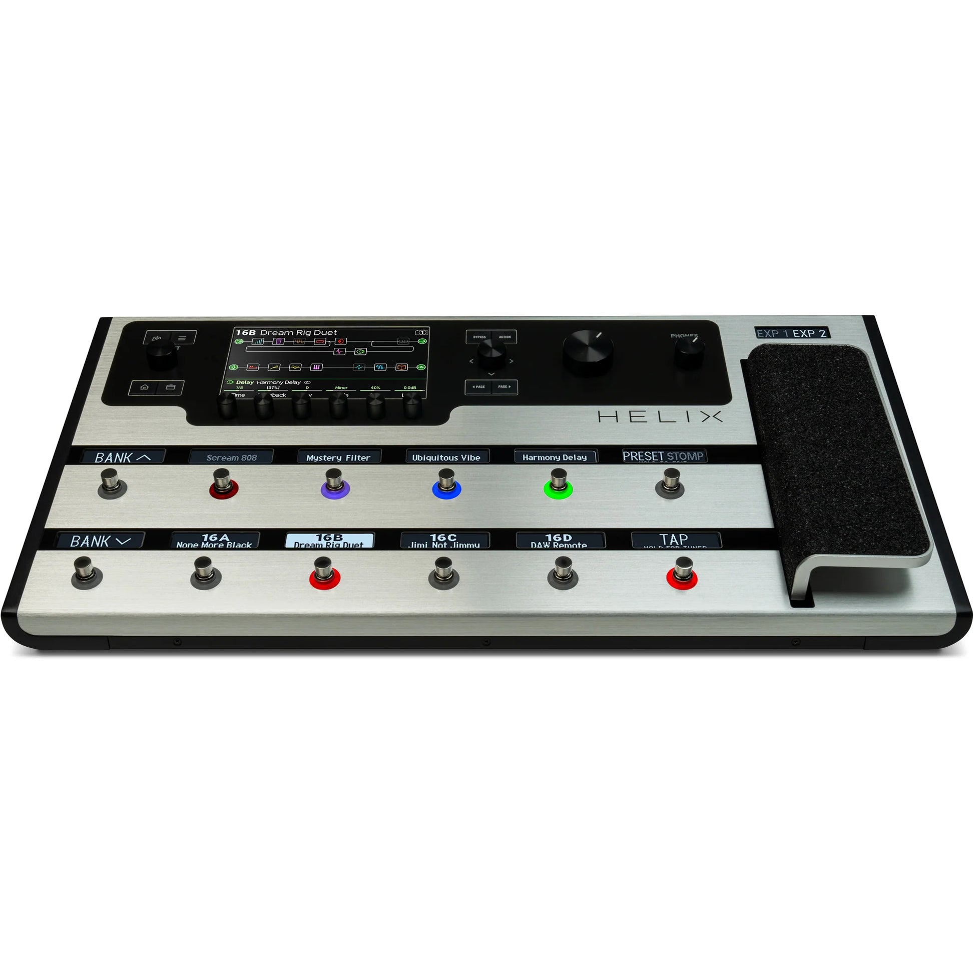 Pedal Guitar Line 6 Helix Multi-effects Floor Processor - Limited Edition Platinum - Việt Music