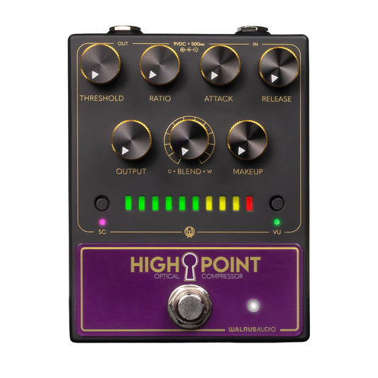 Pedal Guitar Walrus Audio Highpoint Optical Compressor