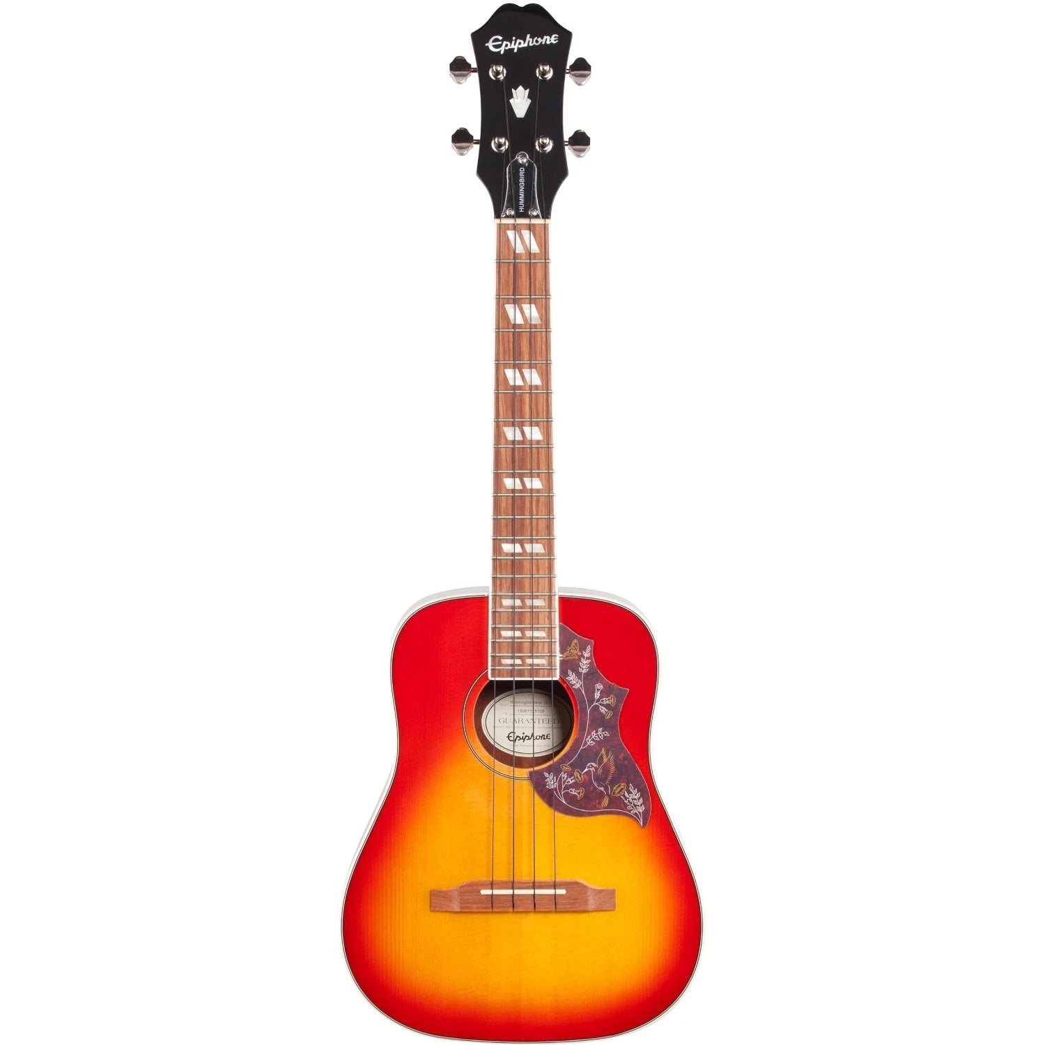 Đàn Ukulele Epiphone Hummingbird Tenor, Faded Cherry