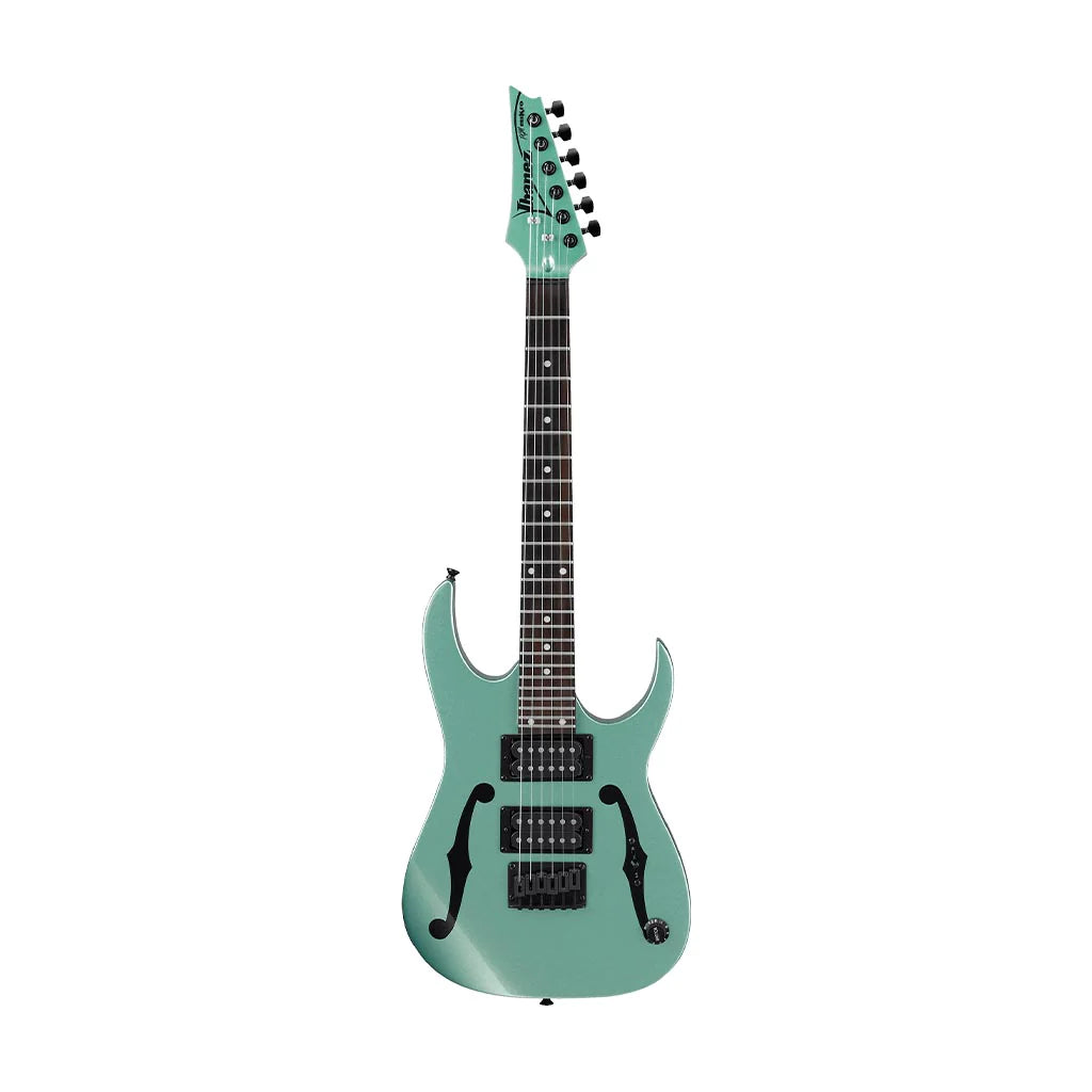 Đàn Guitar Điện Ibanez PGMM21 Paul Gilbert Signature HH, Jatoba Fingerboard, Metallic Light Green