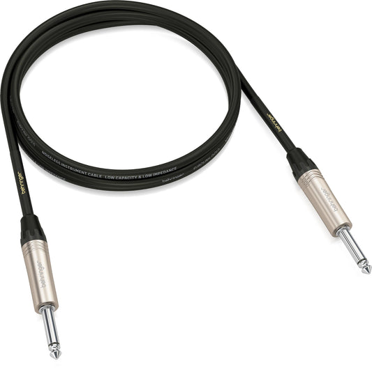 Dây Cáp Kết Nối Behringer Gold Performance GIC, 1/4 In TS - 1/4 In TS, 2 Đầu Thẳng - Việt Music