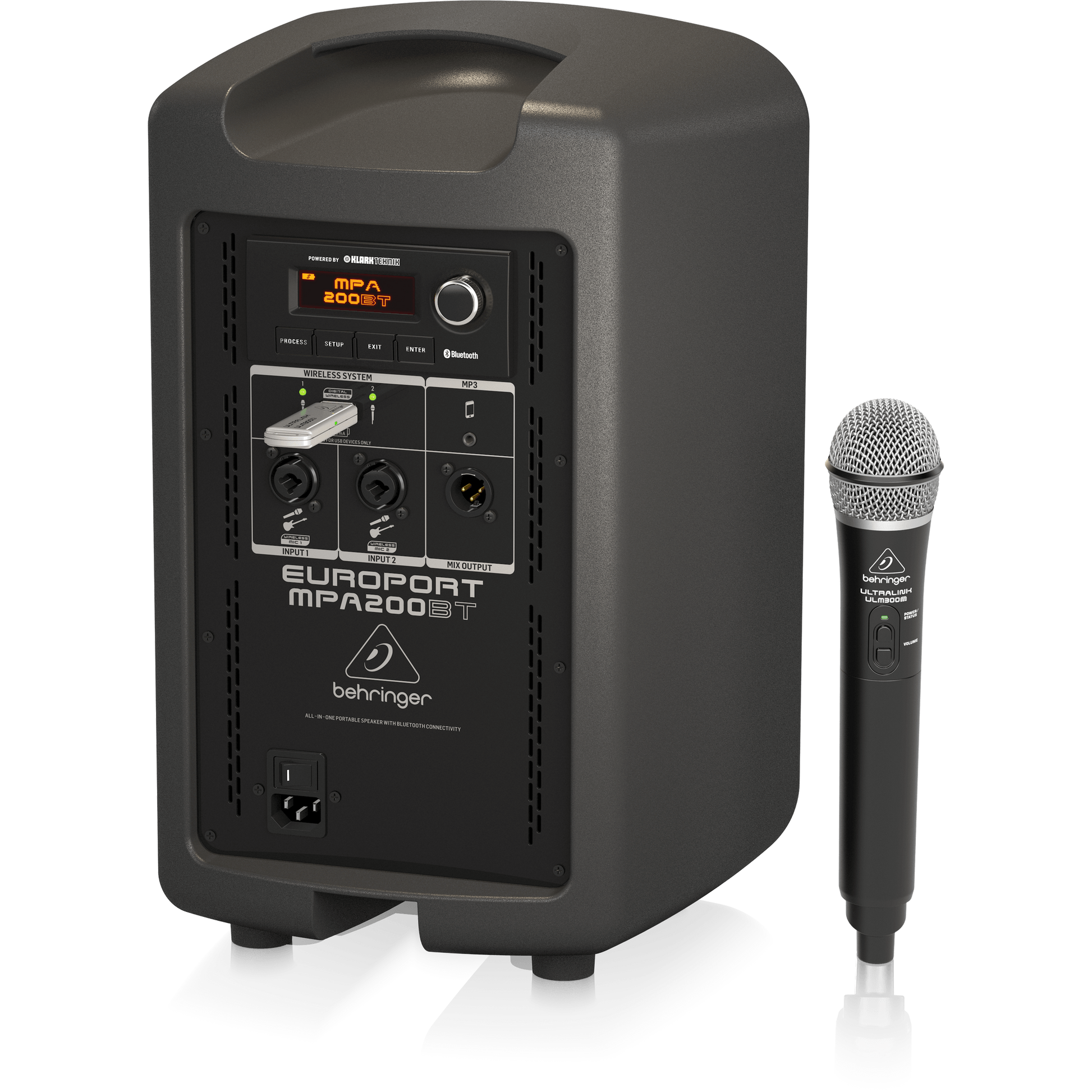 Loa Behringer EUROPORT MPA200 BT, 200W - Việt Music