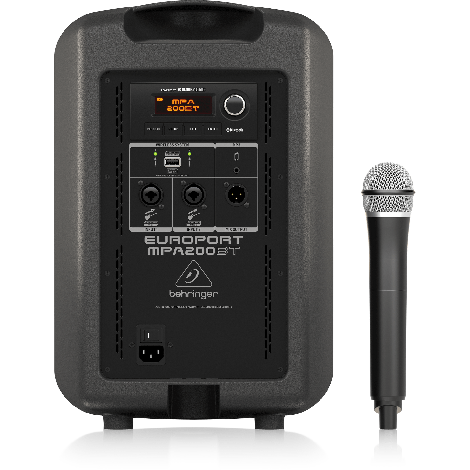 Loa Behringer EUROPORT MPA200 BT, 200W - Việt Music