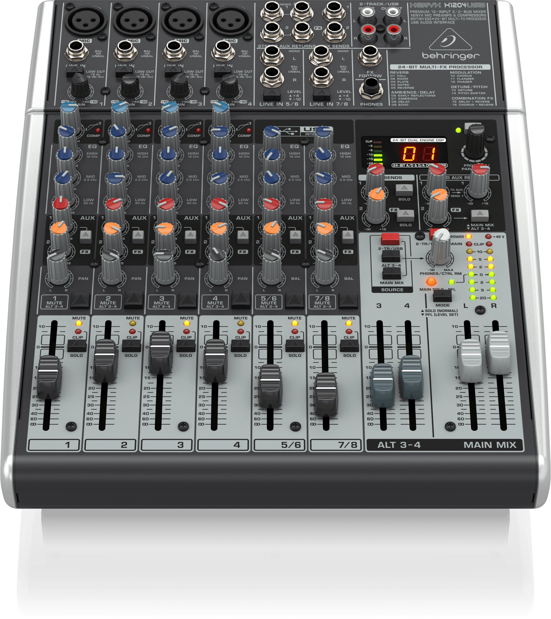 Mixer Behringer XENYX X1204USB - Việt Music