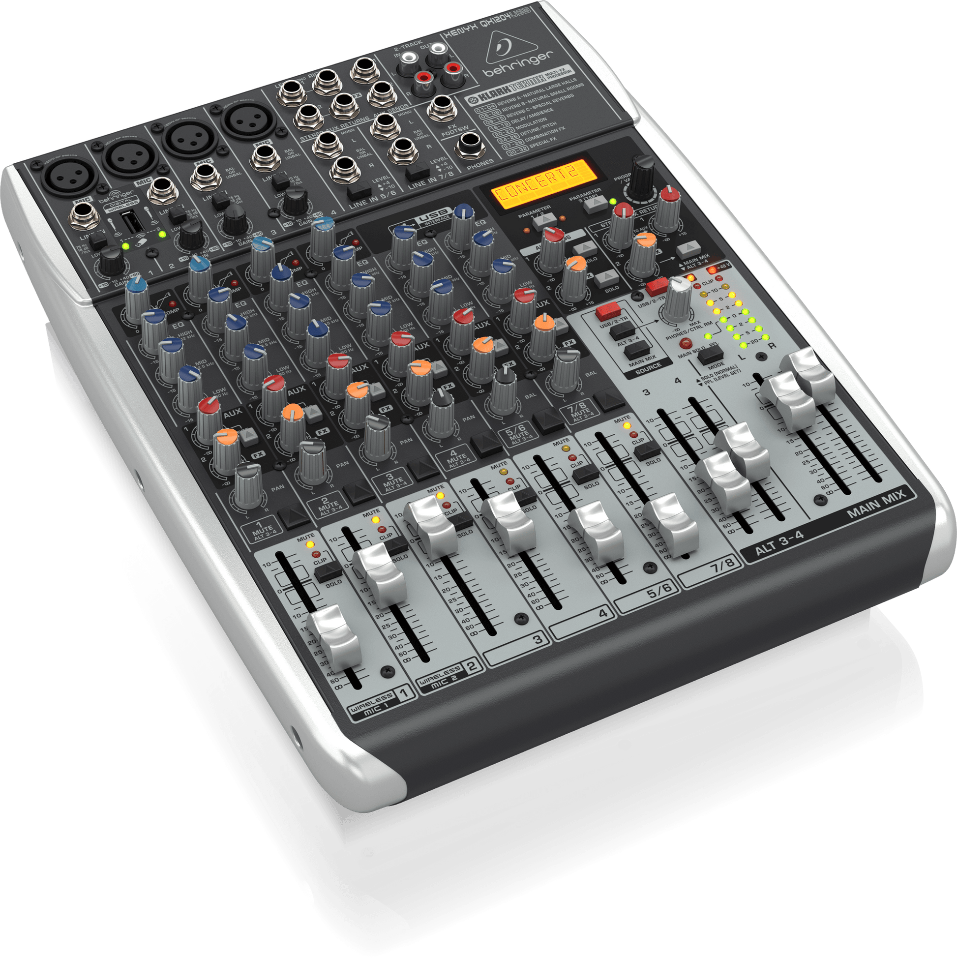 Mixer Behinger XENYX QX1204USB - Việt Music