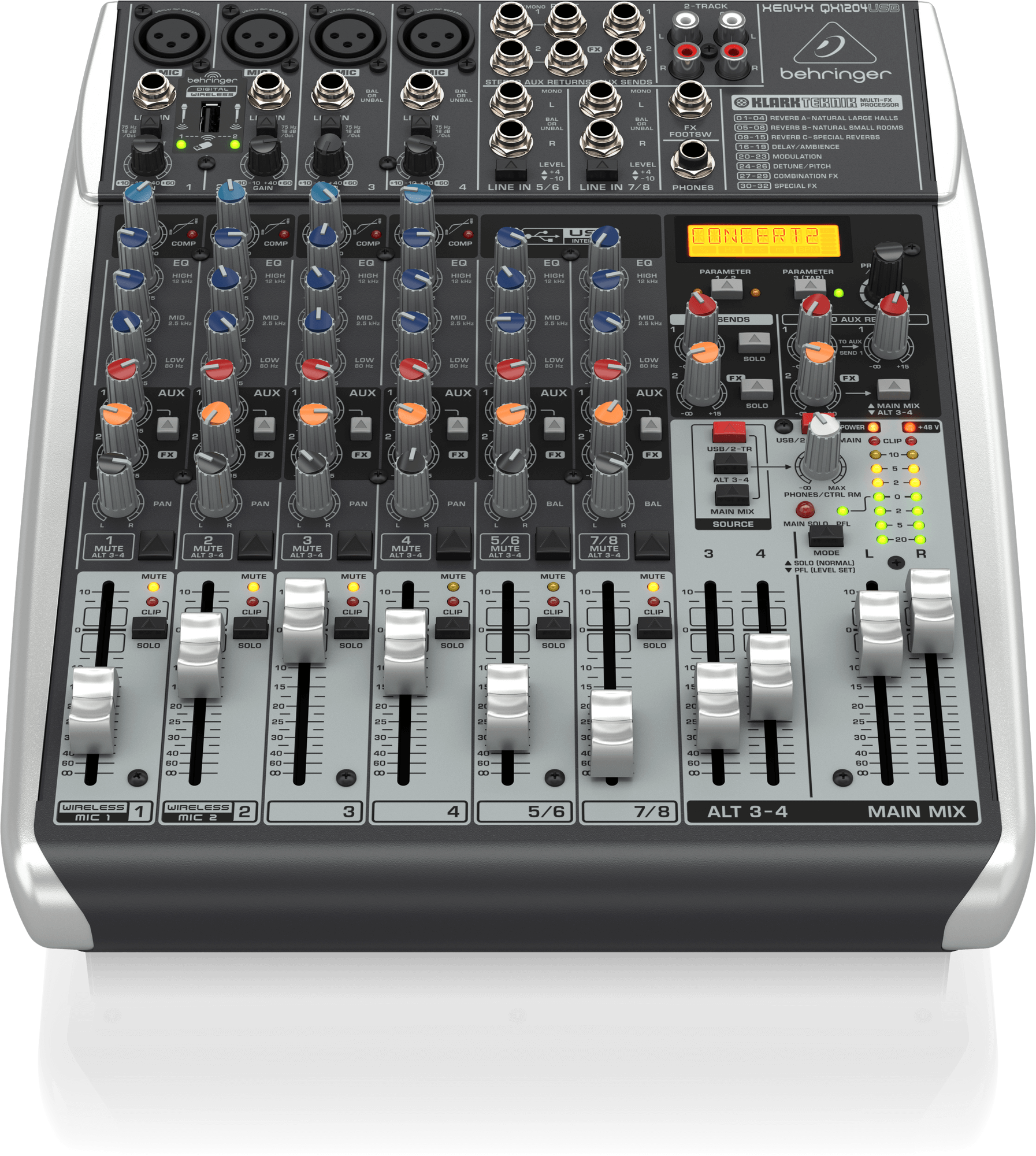 Mixer Behinger XENYX QX1204USB - Việt Music