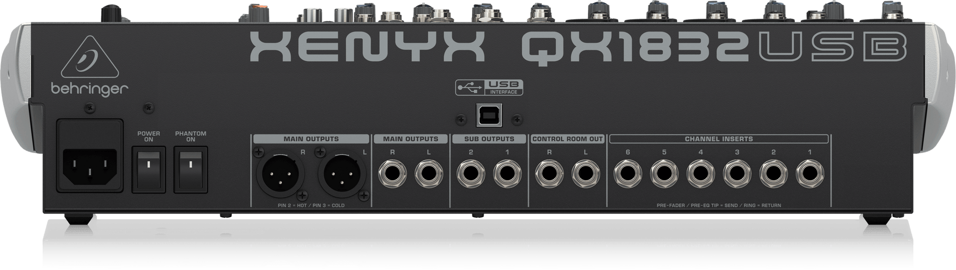 Mixer Behringer XENYX QX1832USB - Việt Music