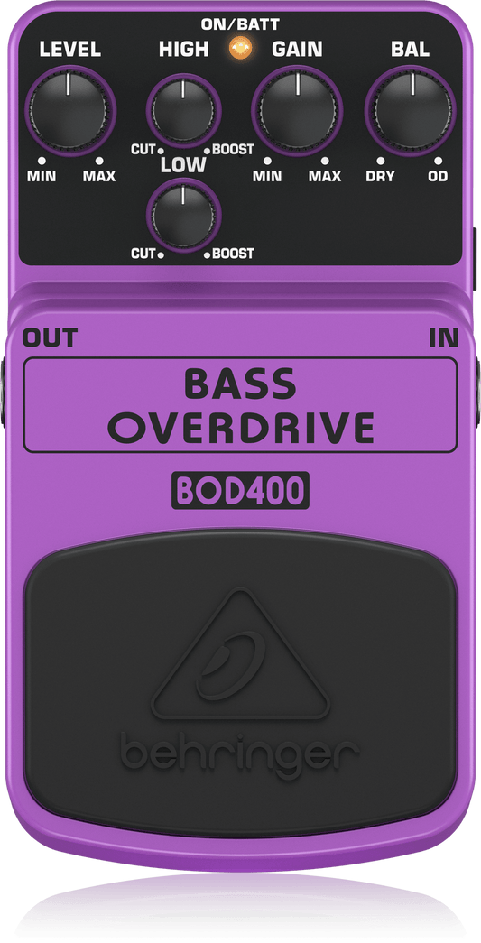 Pedal Guitar Behringer BOD400 - BASS OVERDRIVE - Việt Music