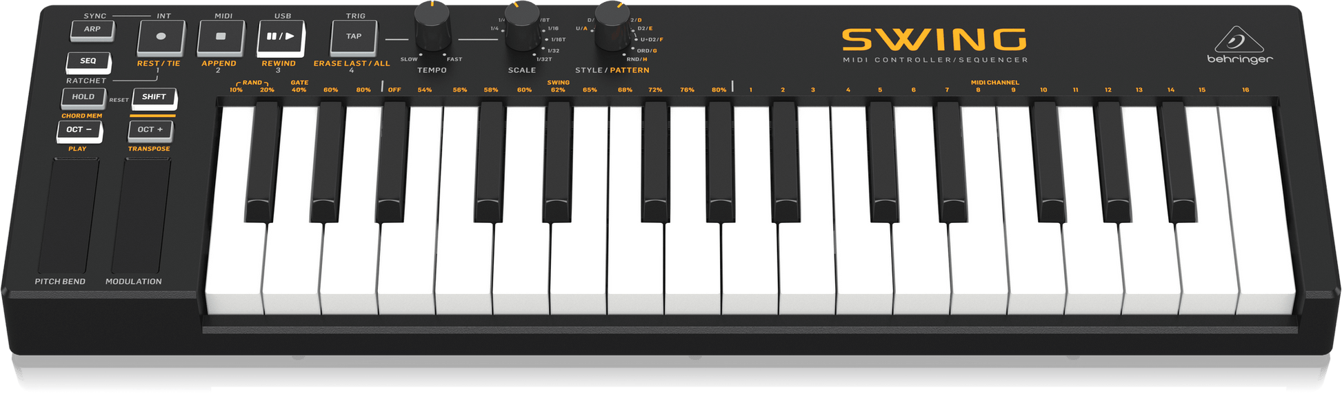 MIDI Keyboard Controller Behringer SWING - Việt Music