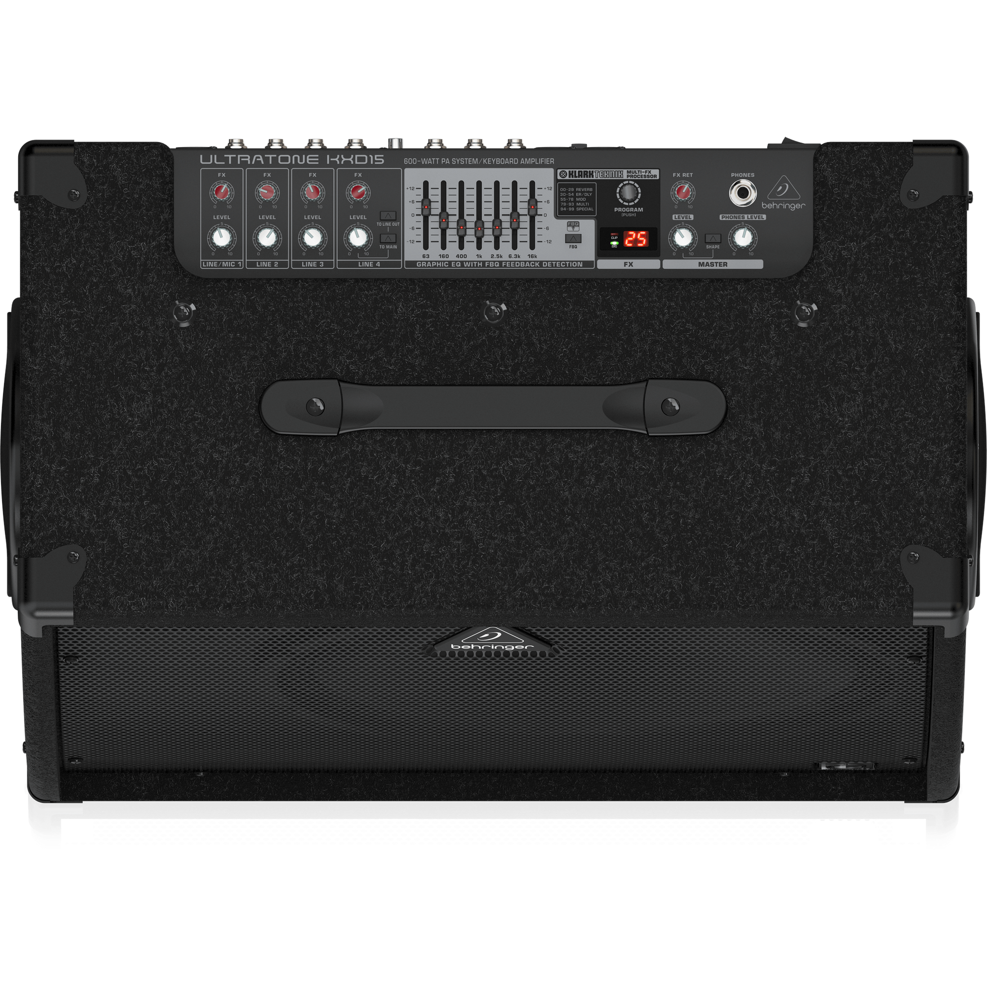 Amply Behringer KXD15 Keyboard, 600W - Việt Music