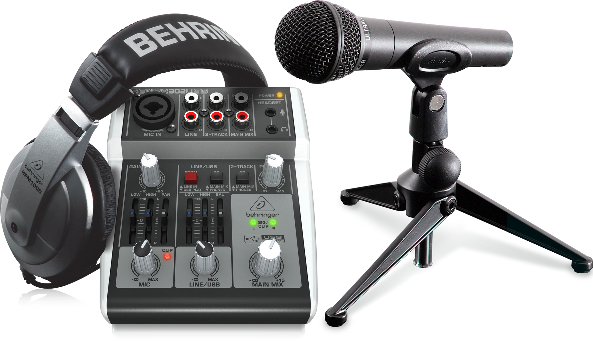 Micro Thu Âm Behringer PODCASTUDIO 2 USB - Việt Music