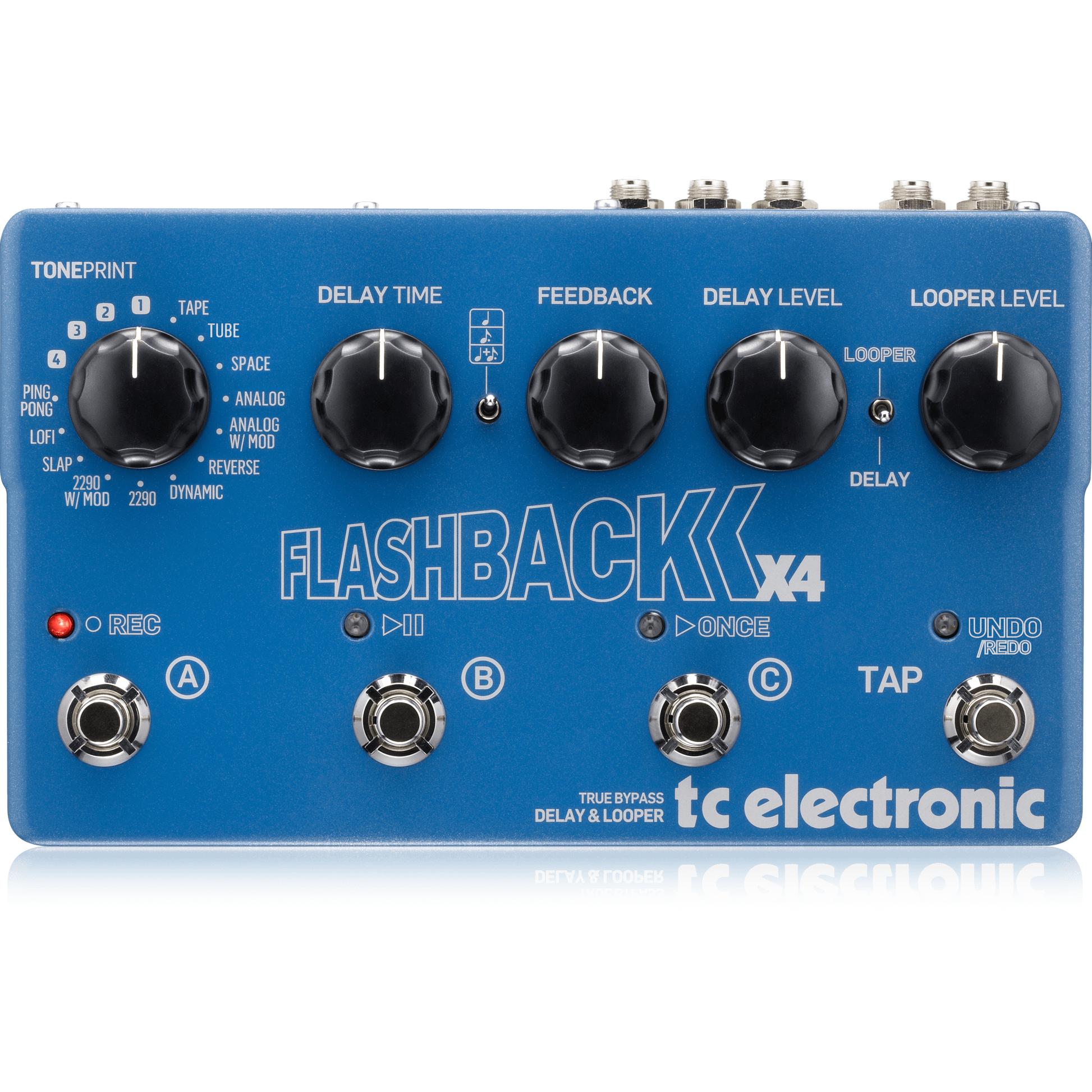 Pedal Guitar TC Electronic Flashback X4 Delay - Việt Music