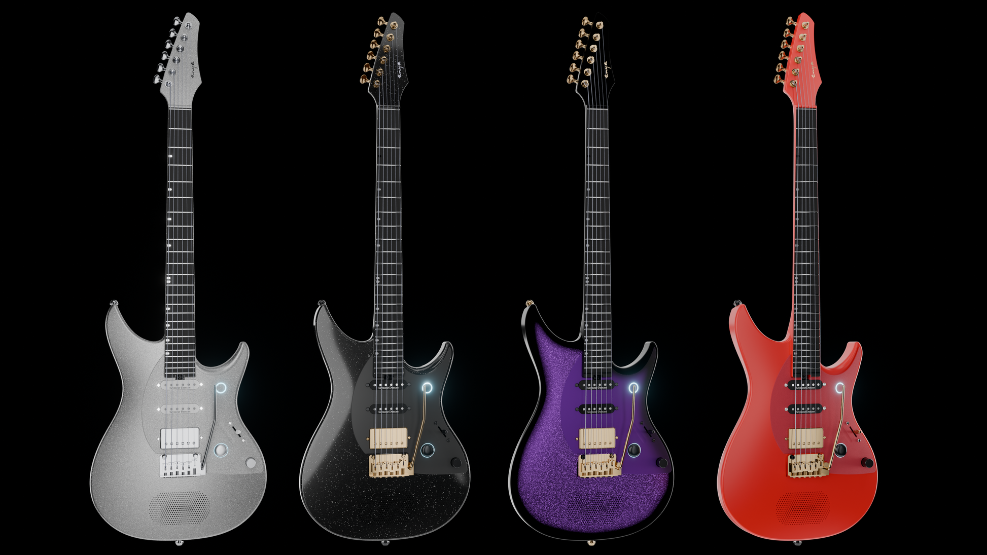 Đàn Guitar Điện Enya Inspire Pro SD - Seymour Duncan HSS, Carbon Fingerboard - Việt Music