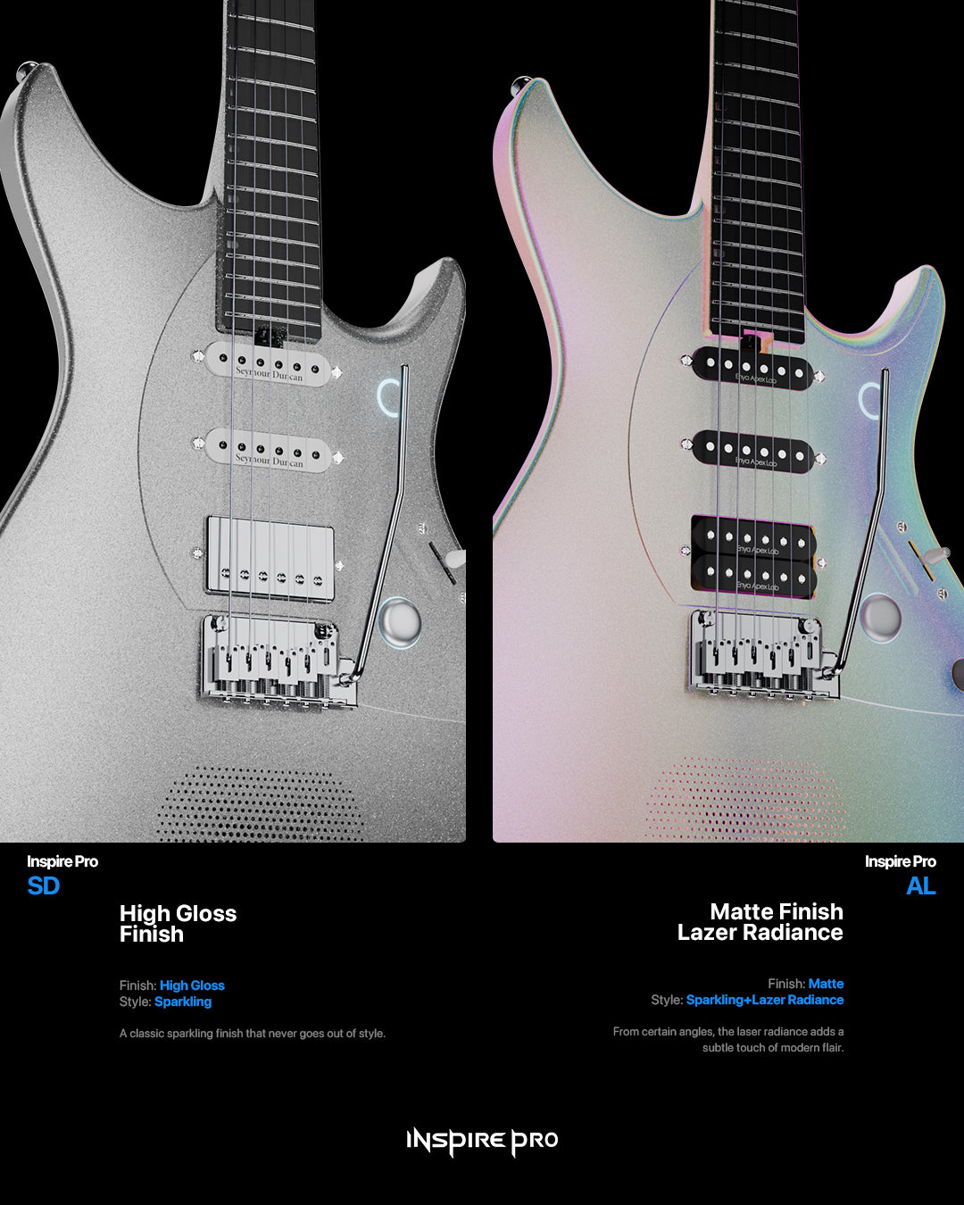 Đàn Guitar Điện Enya Inspire Pro AL - Apex Lab HSS, Carbon Fingerboard - Việt Music