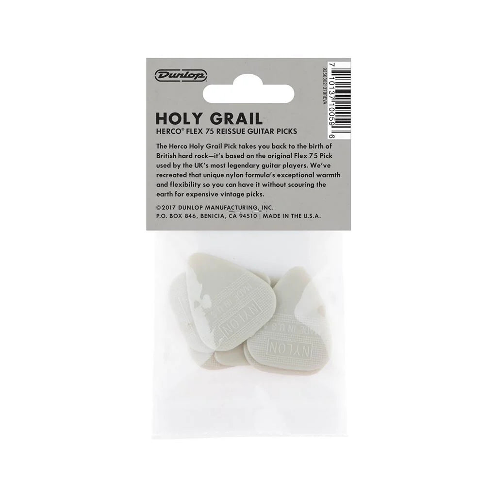 Pick Gảy Đàn Guitar Jim Dunlop HE777P Herco Holy Grail, 6pc - Việt Music