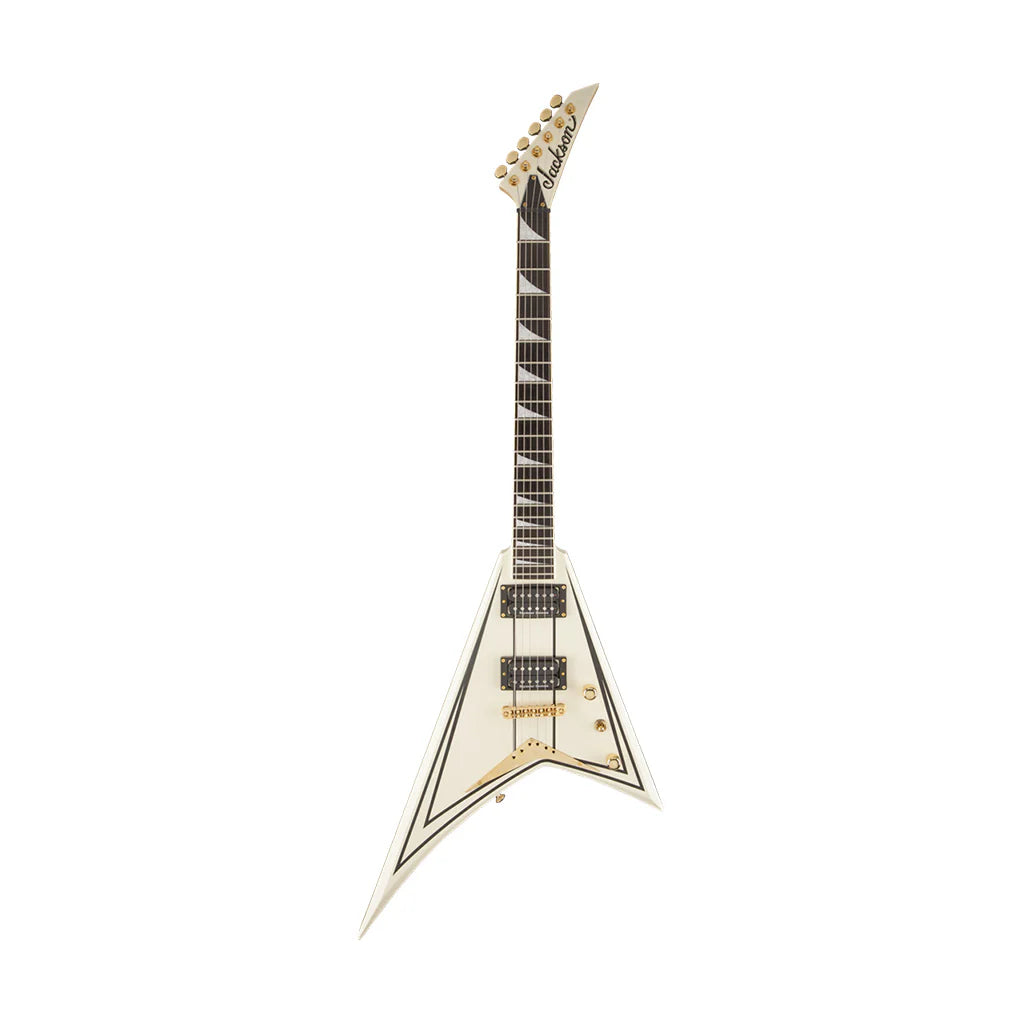 Đàn Guitar Điện Jackson Pro Series Rhoads RRT3 HH, Ebony Fingerboard, Ivory w/Black Pinstripes