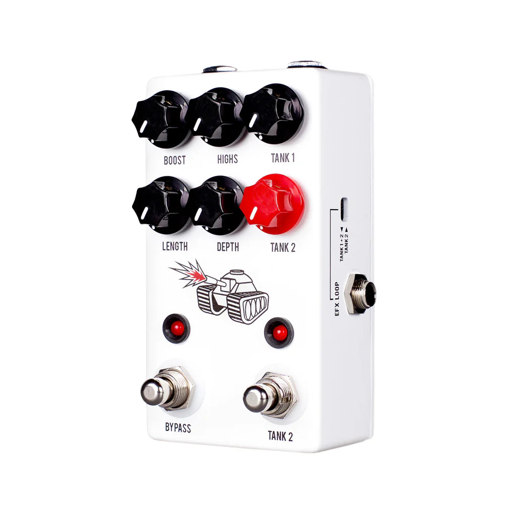 Pedal Guitar JHS Spring Tank Reverb - Việt Music