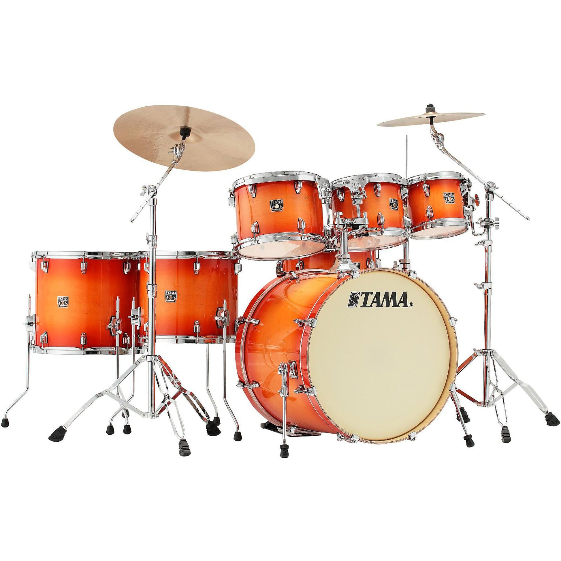 Trống Cơ Tama Superstar Classic CL72RS (22B/8T-10T-12T/14F-16F/14S), Lacquer Finish - Việt Music