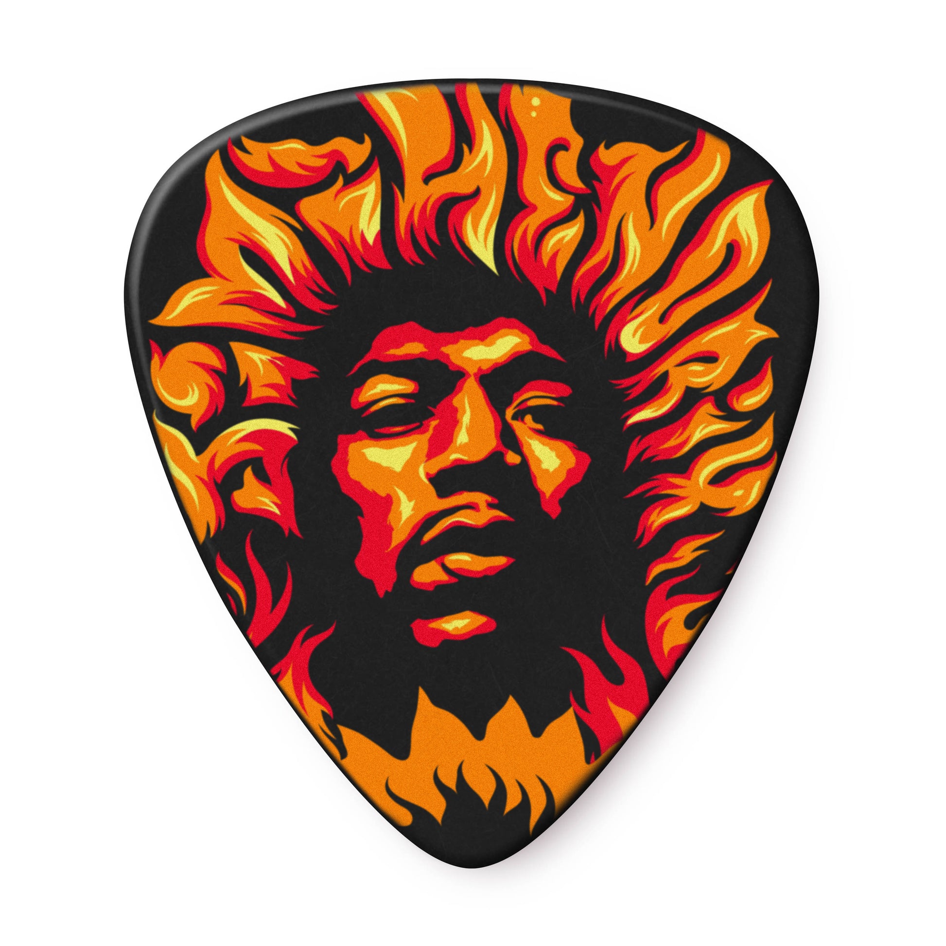 Pick Gảy Đàn Guitar Jim Dunlop JHP14HV Jimi Hendrix 69 Psych Series, Voodoo Fire - Việt Music