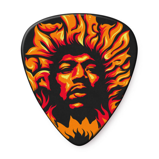 Pick Gảy Đàn Guitar Jim Dunlop JHP14HV Jimi Hendrix 69 Psych Series, Voodoo Fire - Việt Music