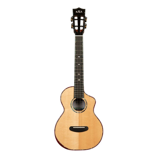 Đàn Ukulele Tenor Kala Contour Deluxe All Solid Gloss Spruce Rosewood
