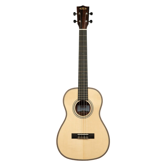 Đàn Ukulele Baritone Kala Solid Spruce Top Striped Ebony KA-SSEBY-B-CE