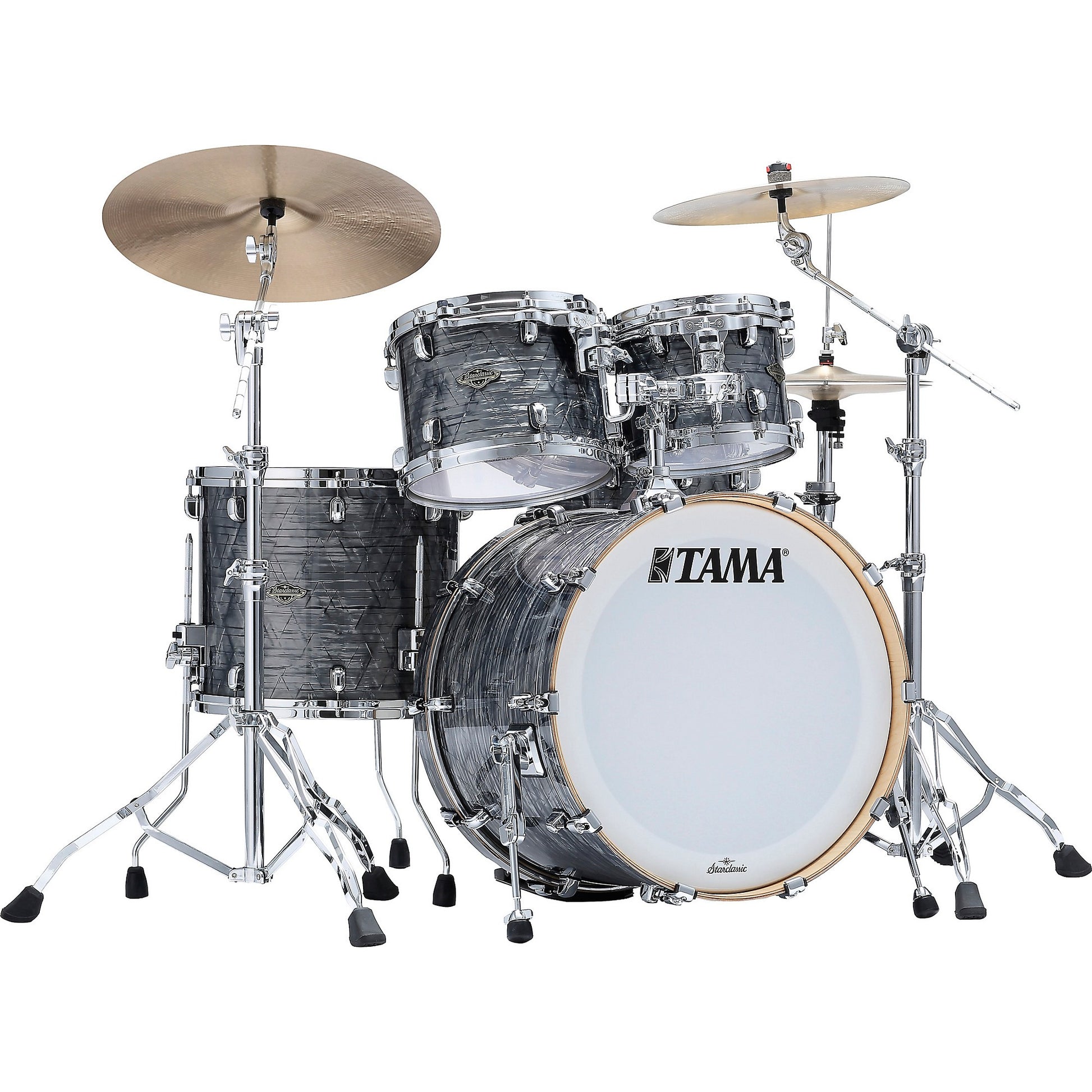 Trống Cơ Tama Starclassic Walnut/Birch WBR42S (22B/10T-12T/16F), Duracover Wrap Finishes - Việt Music