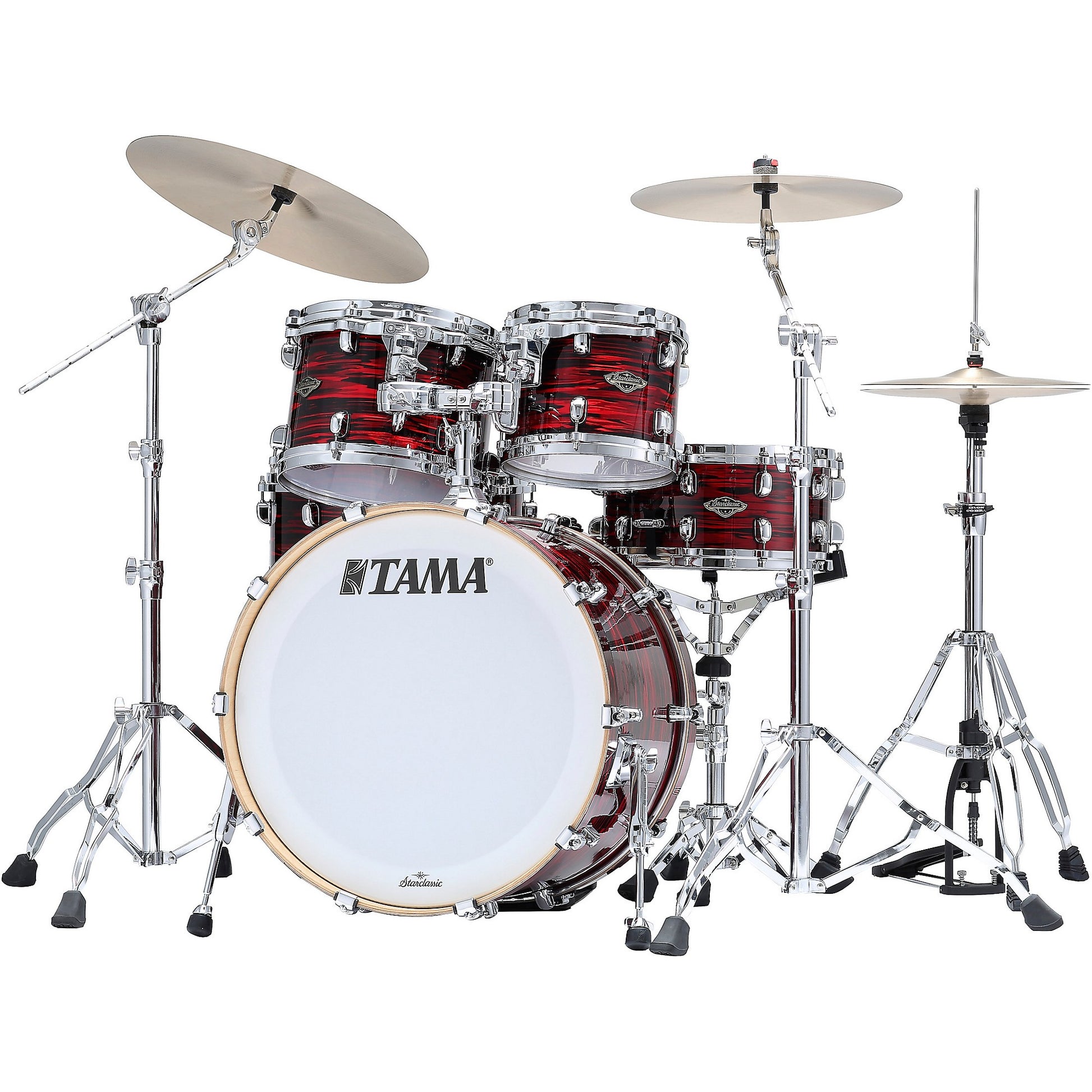 Trống Cơ Tama Starclassic Walnut/Birch WBR42S (22B/10T-12T/16F), Duracover Wrap Finishes - Việt Music