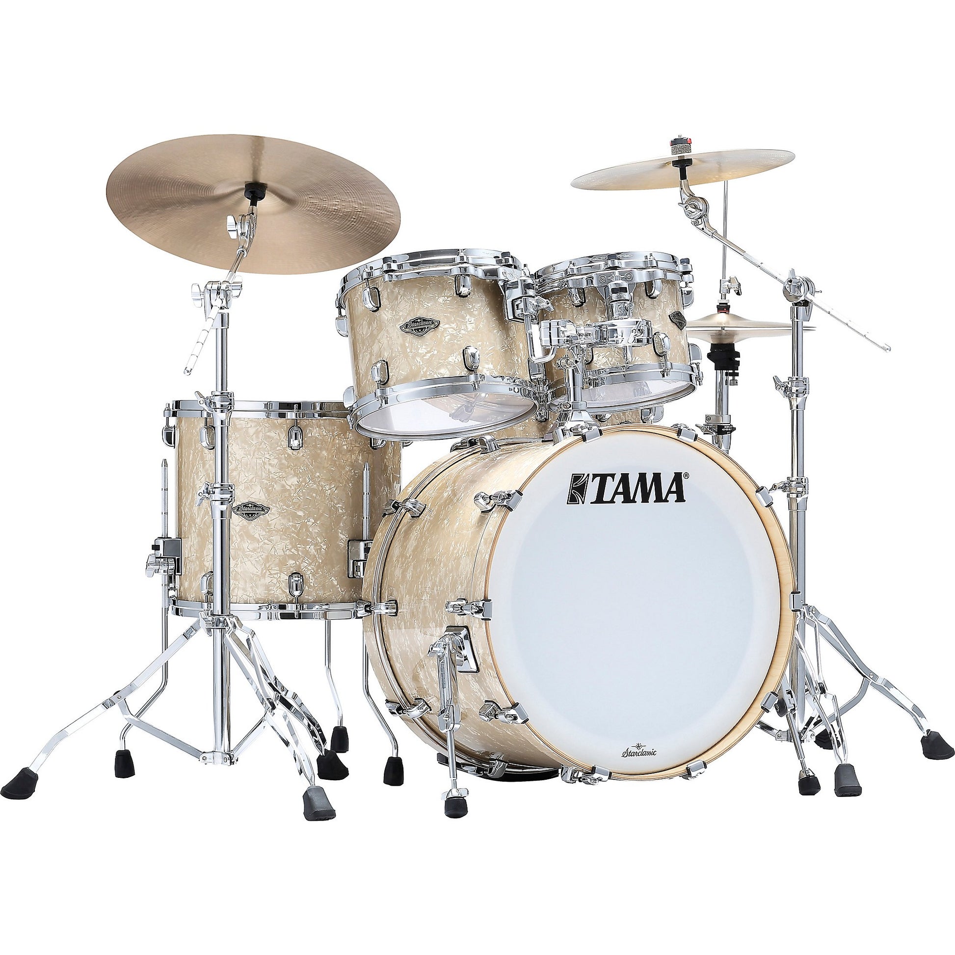 Trống Cơ Tama Starclassic Walnut/Birch WBR42S (22B/10T-12T/16F), Duracover Wrap Finishes - Việt Music